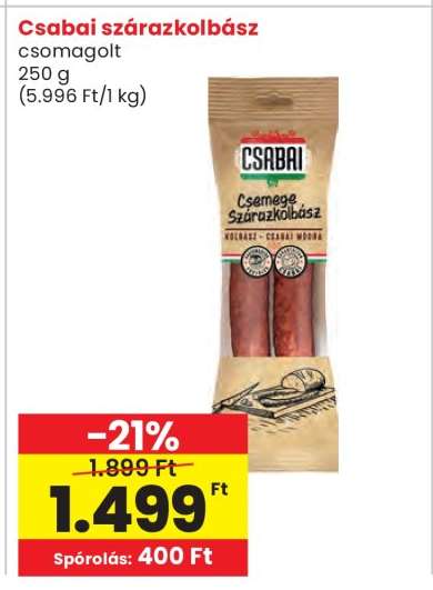 CSABAI SZÁRAZKOLBÁSZ