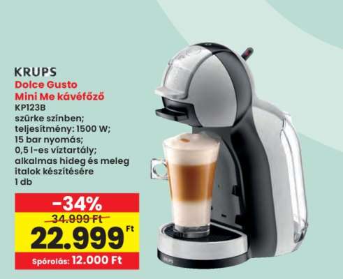 KRUPS Dolce Gusto Mini Me kávéfőző