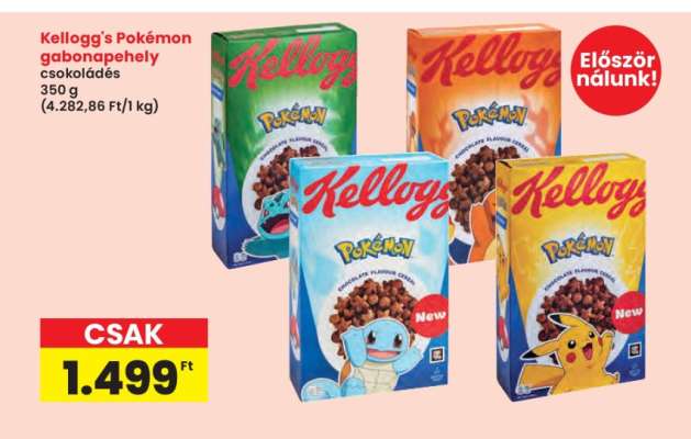 Kellogg's Pokémon gabonapehely