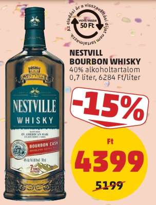 NESTVILLE BOURBON WHISKY