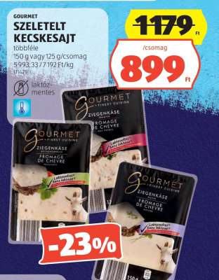 GOURMET SZELETELT KECSKESAJT