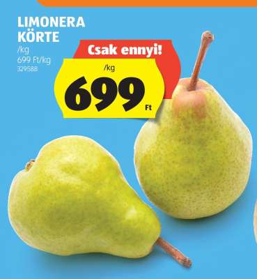 Limonera körte