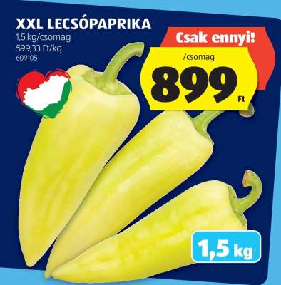 XXL Lecsópaprika