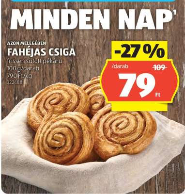 Fahéjas csiga