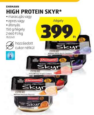 EHRMANN HIGH PROTEIN SKYR