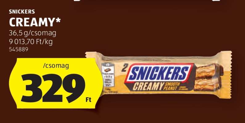 SNICKERS CREAMY