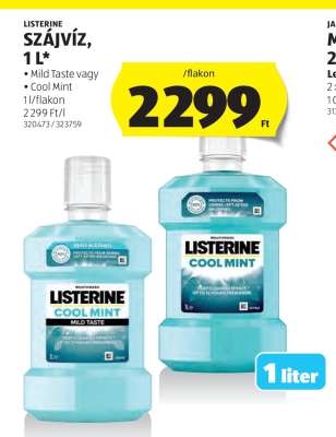 Listerine Szájvíz, 1L