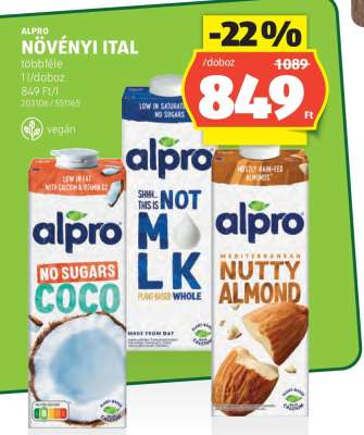 Alpro növényi ital