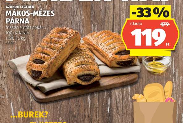 Mákos-Mézes Párna