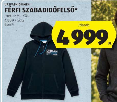 Férfi szabadidőfelső