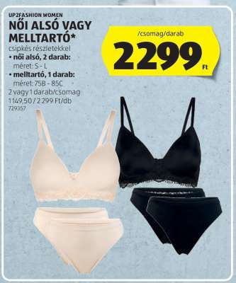 Női alsó vagy melltartó