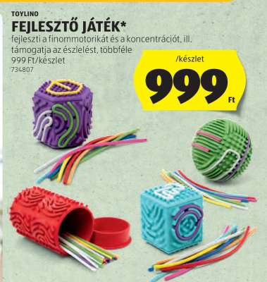 TOYLINO Fejlesztő játék