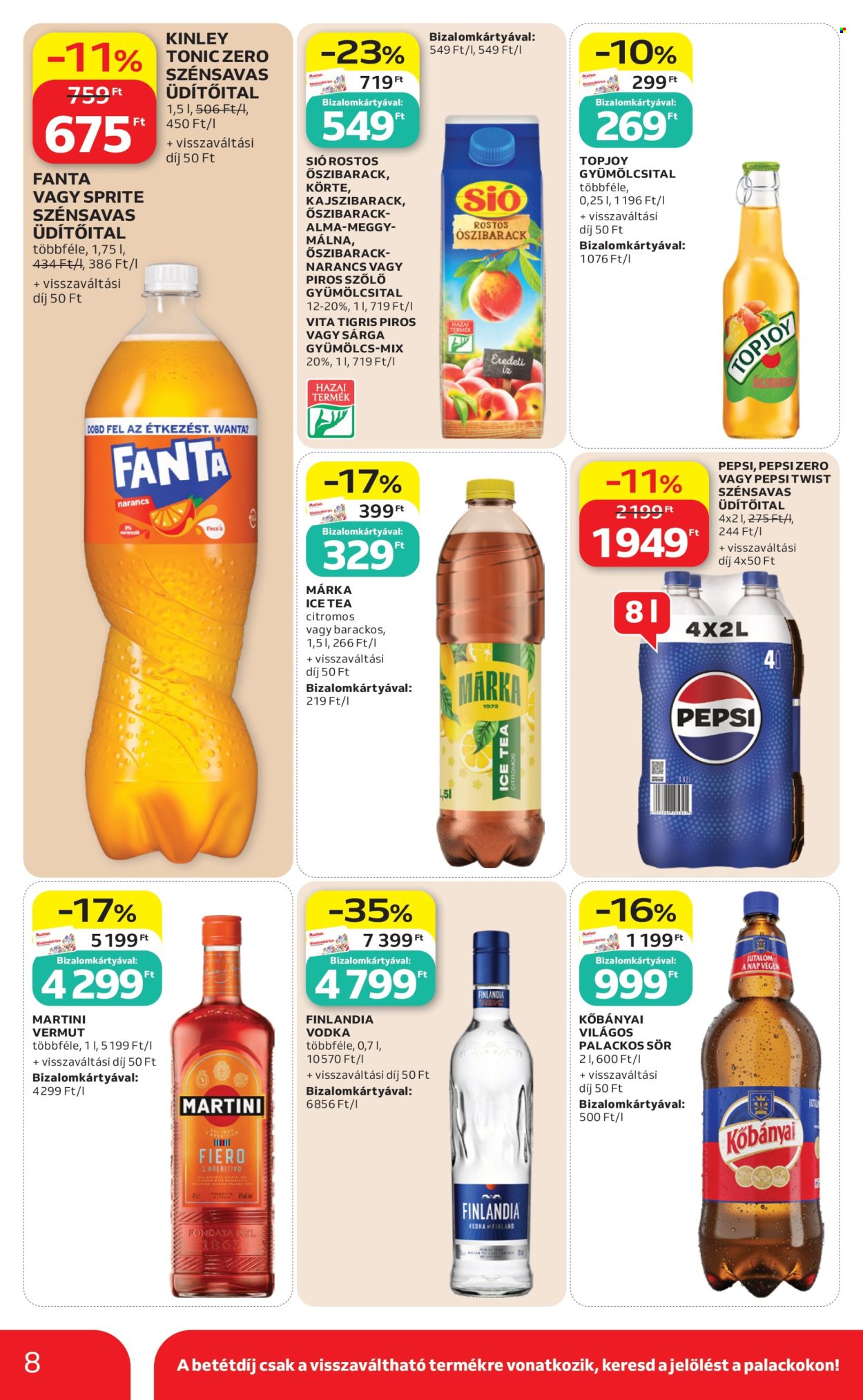 Auchan akciós újság érvényes:  - 2026.08.21 - 2026.08.26. 8. oldal Oldal 8