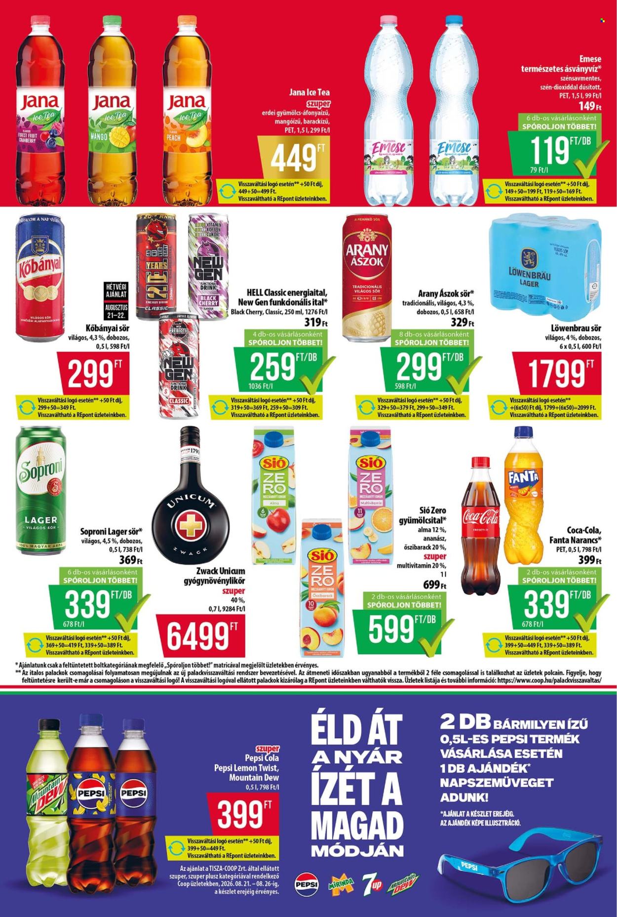 Coop akciós újság érvényes:  - 2026.08.21 - 2026.08.26. 6. oldal Oldal 6