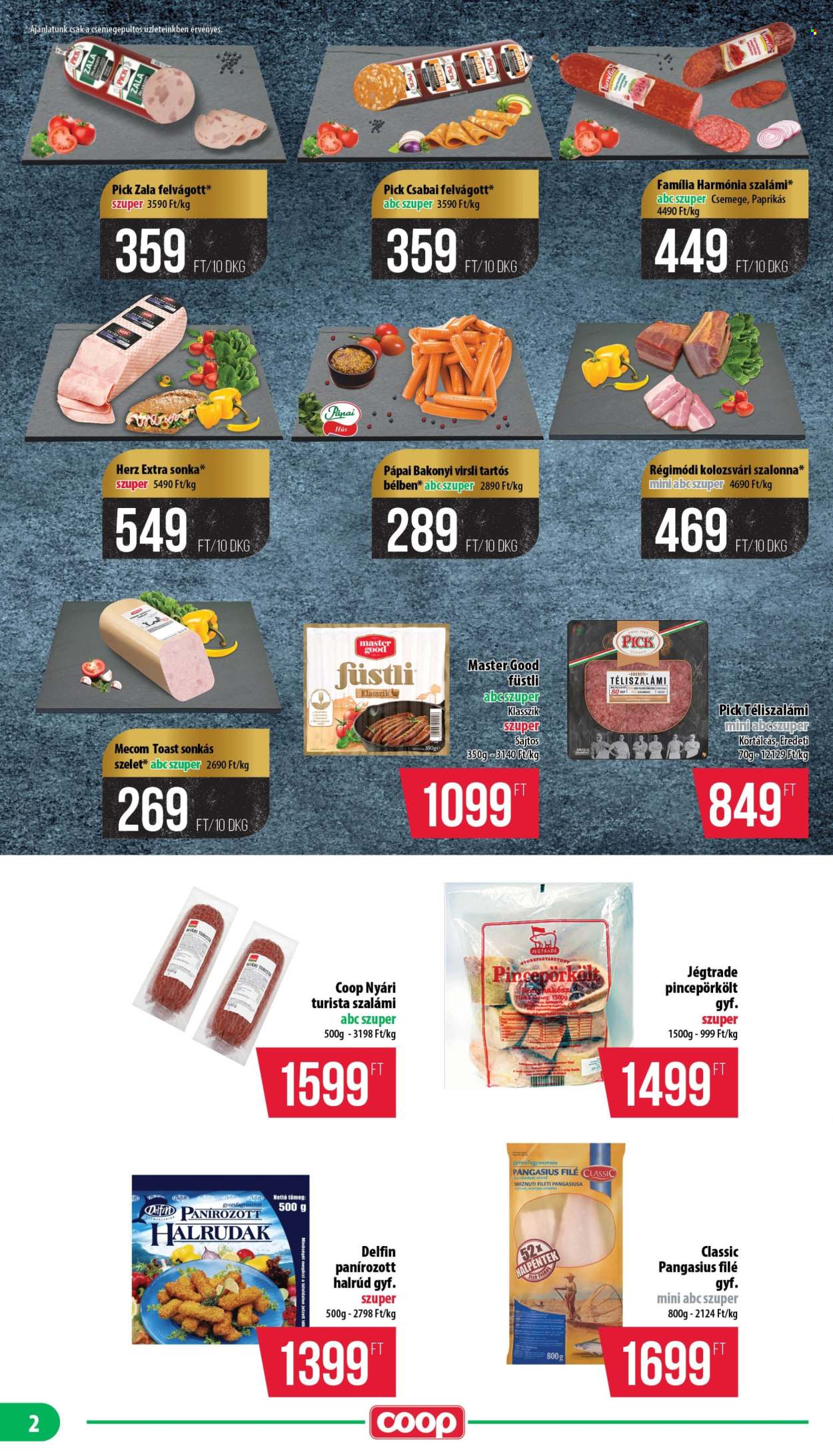 Coop akciós újság érvényes:  - 2026.08.21 - 2026.09.02. 2. oldal Oldal 2