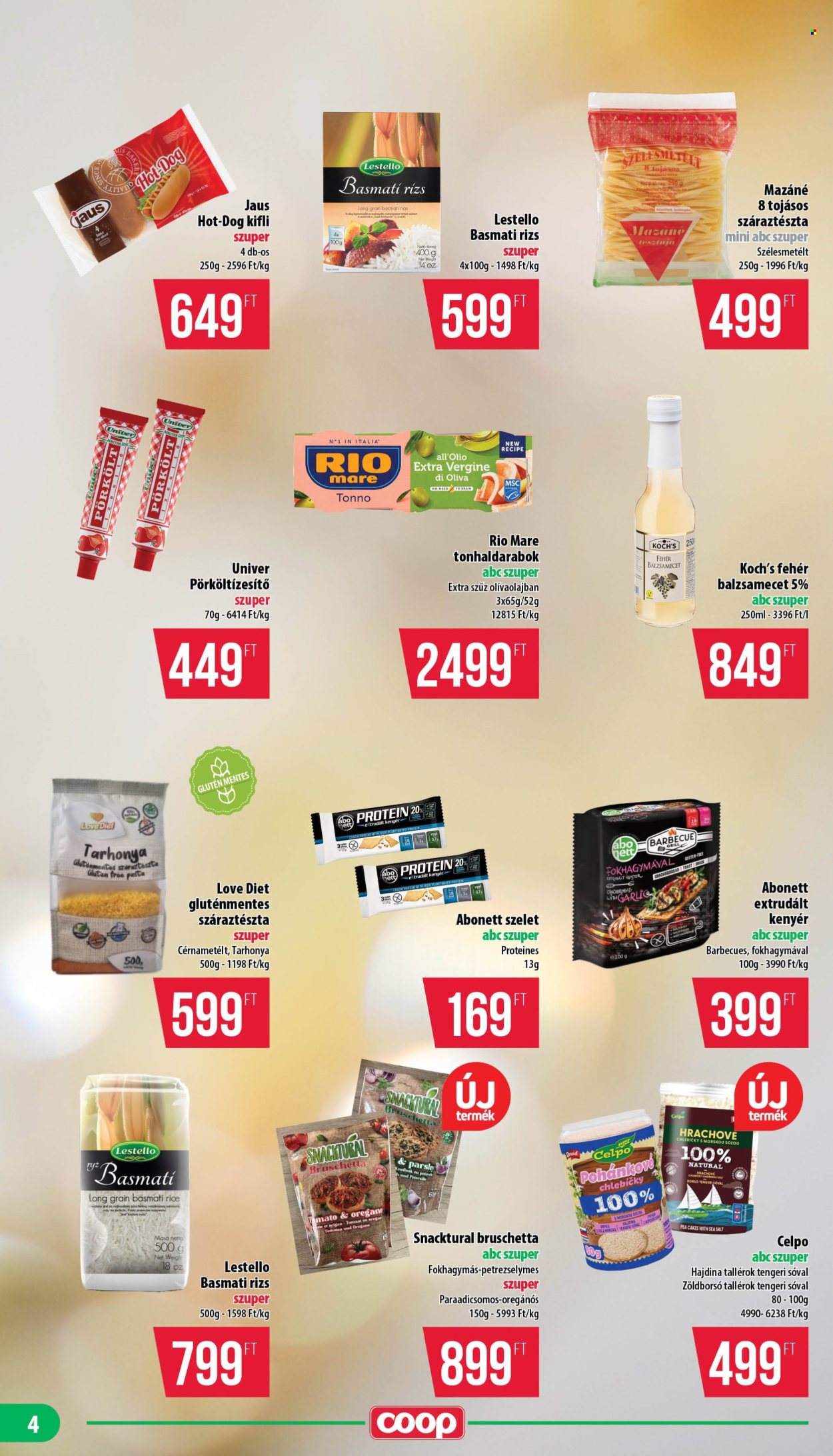 Coop akciós újság érvényes:  - 2026.08.21 - 2026.09.02. 4. oldal Oldal 4