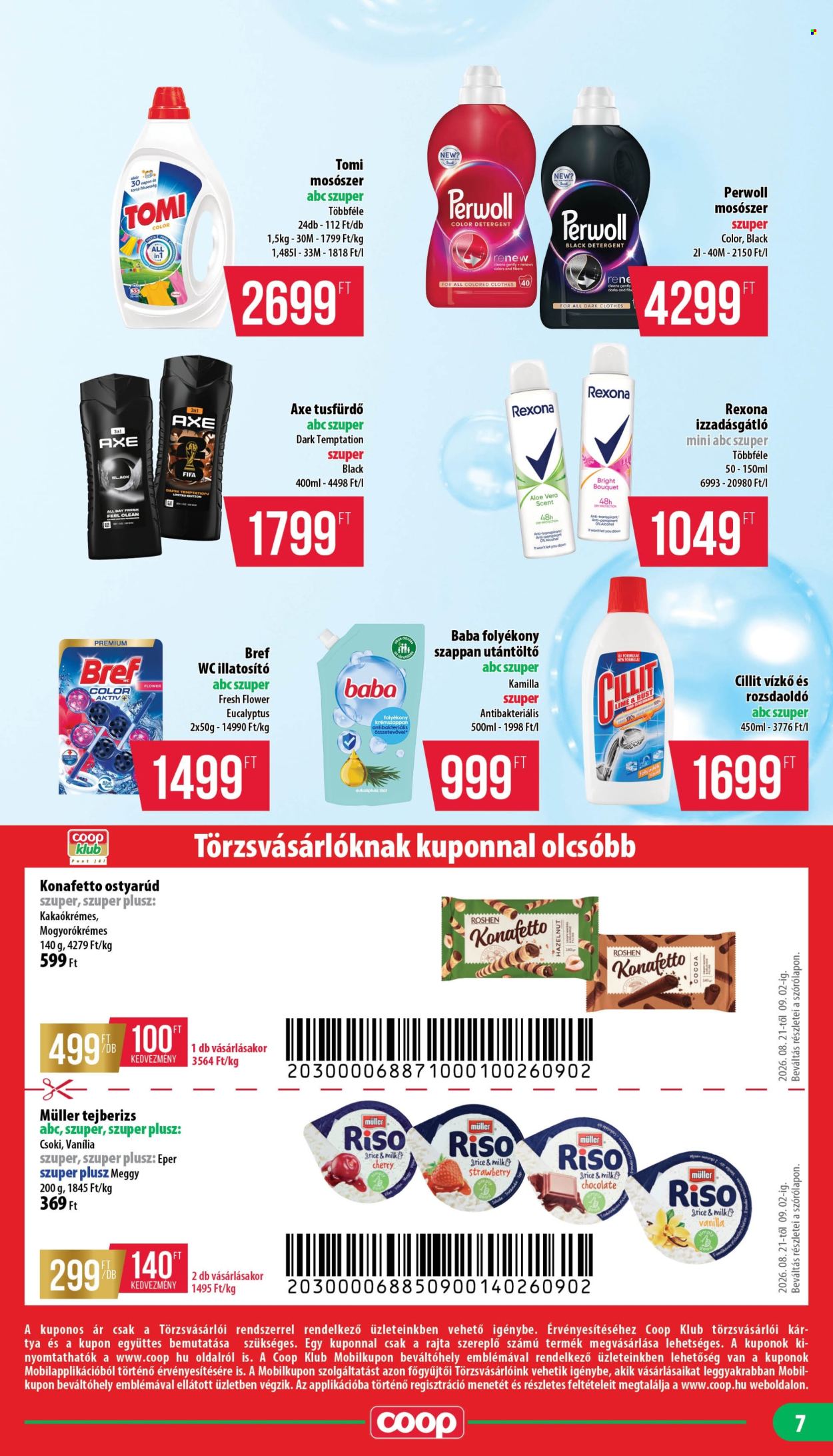 Coop akciós újság érvényes:  - 2026.08.21 - 2026.09.02. 7. oldal Oldal 7