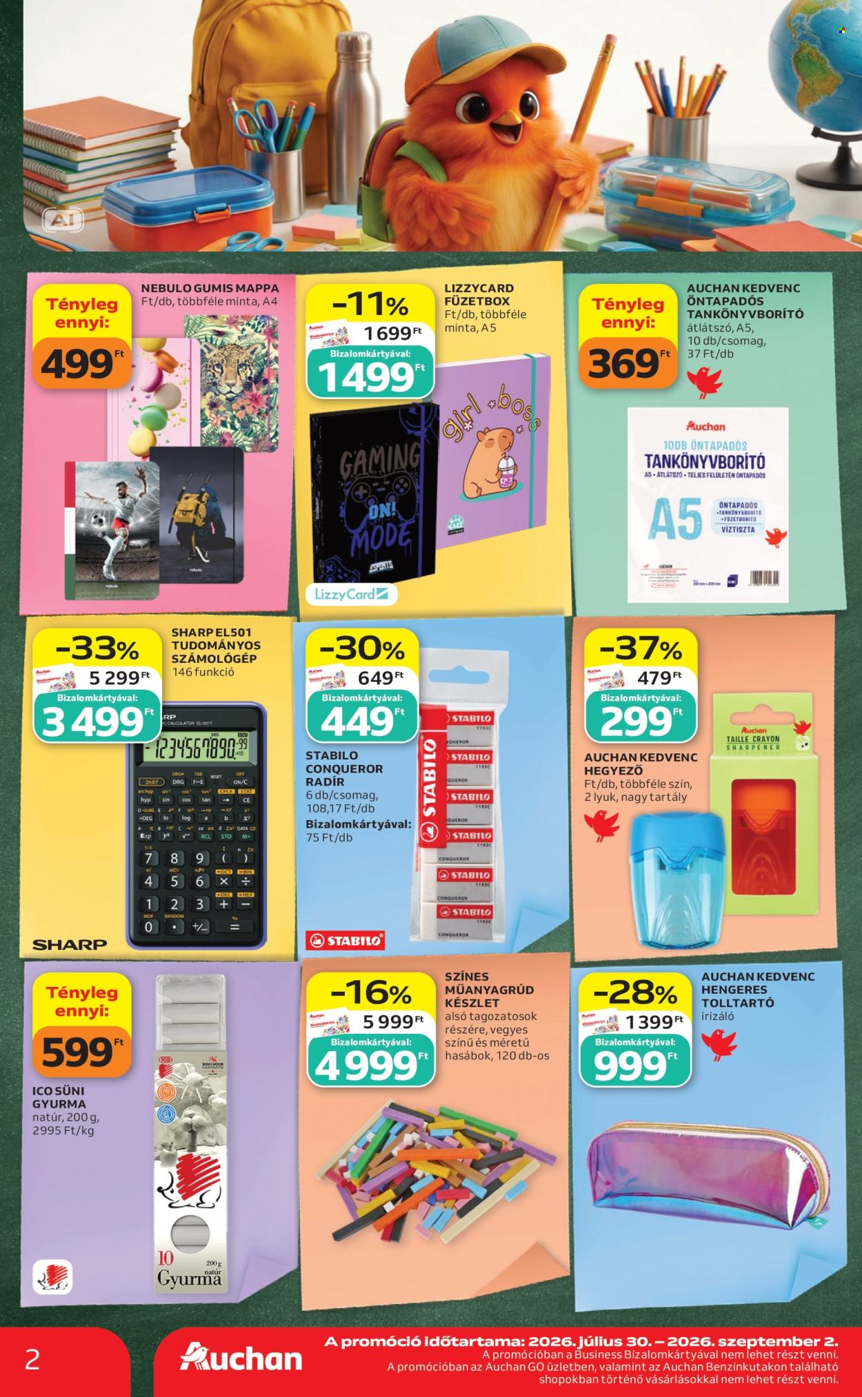 Auchan akciós újság érvényes:  - 2026.08.21 - 2026.08.26. 2. oldal Oldal 2