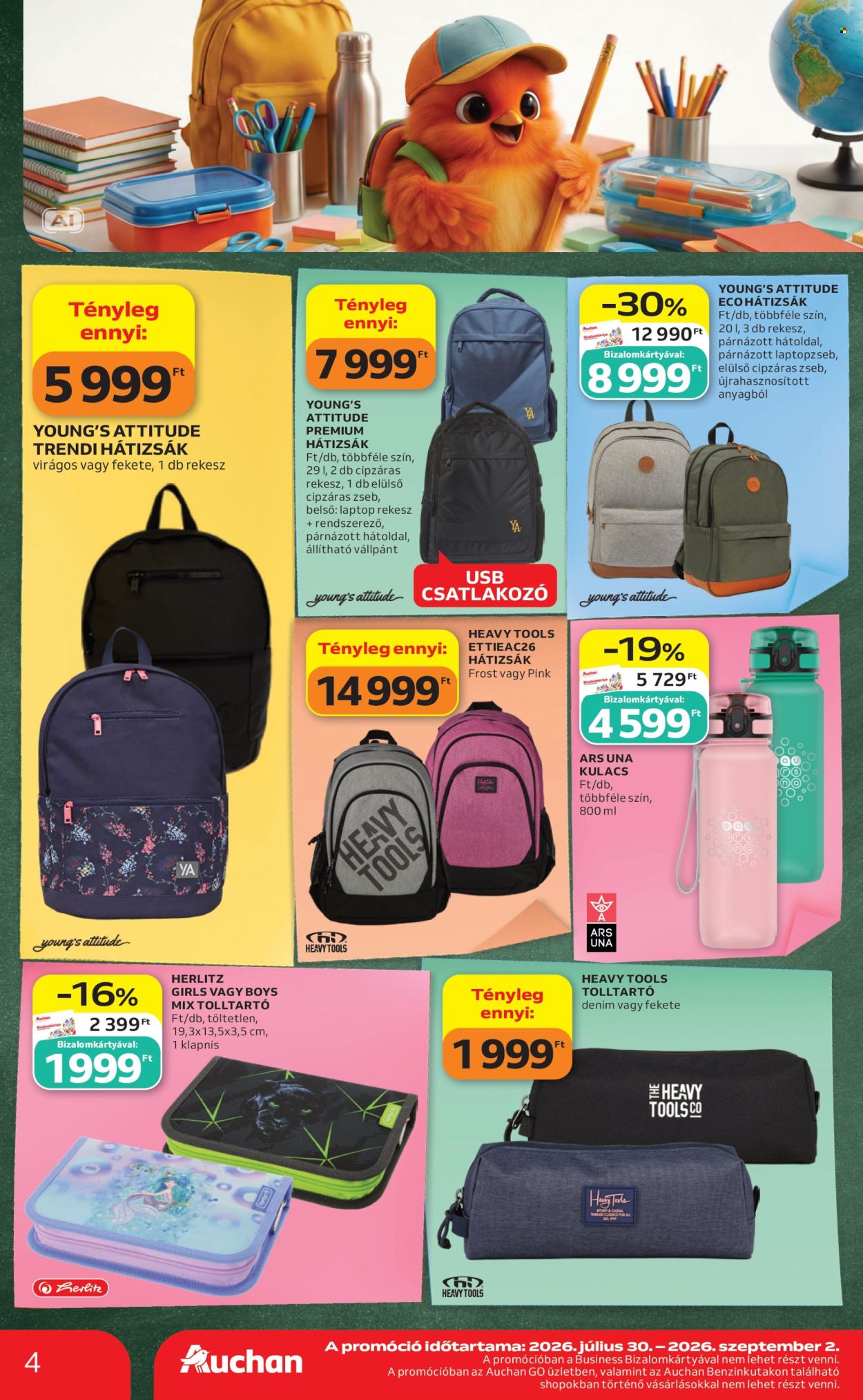 Auchan akciós újság érvényes:  - 2026.08.21 - 2026.08.26. 4. oldal Oldal 4