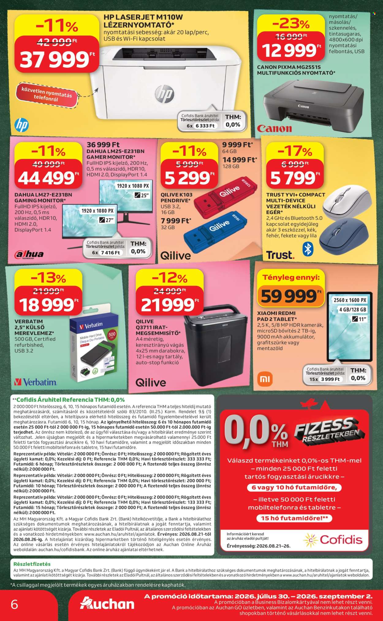 Auchan akciós újság érvényes:  - 2026.08.21 - 2026.08.26. 6. oldal Oldal 6