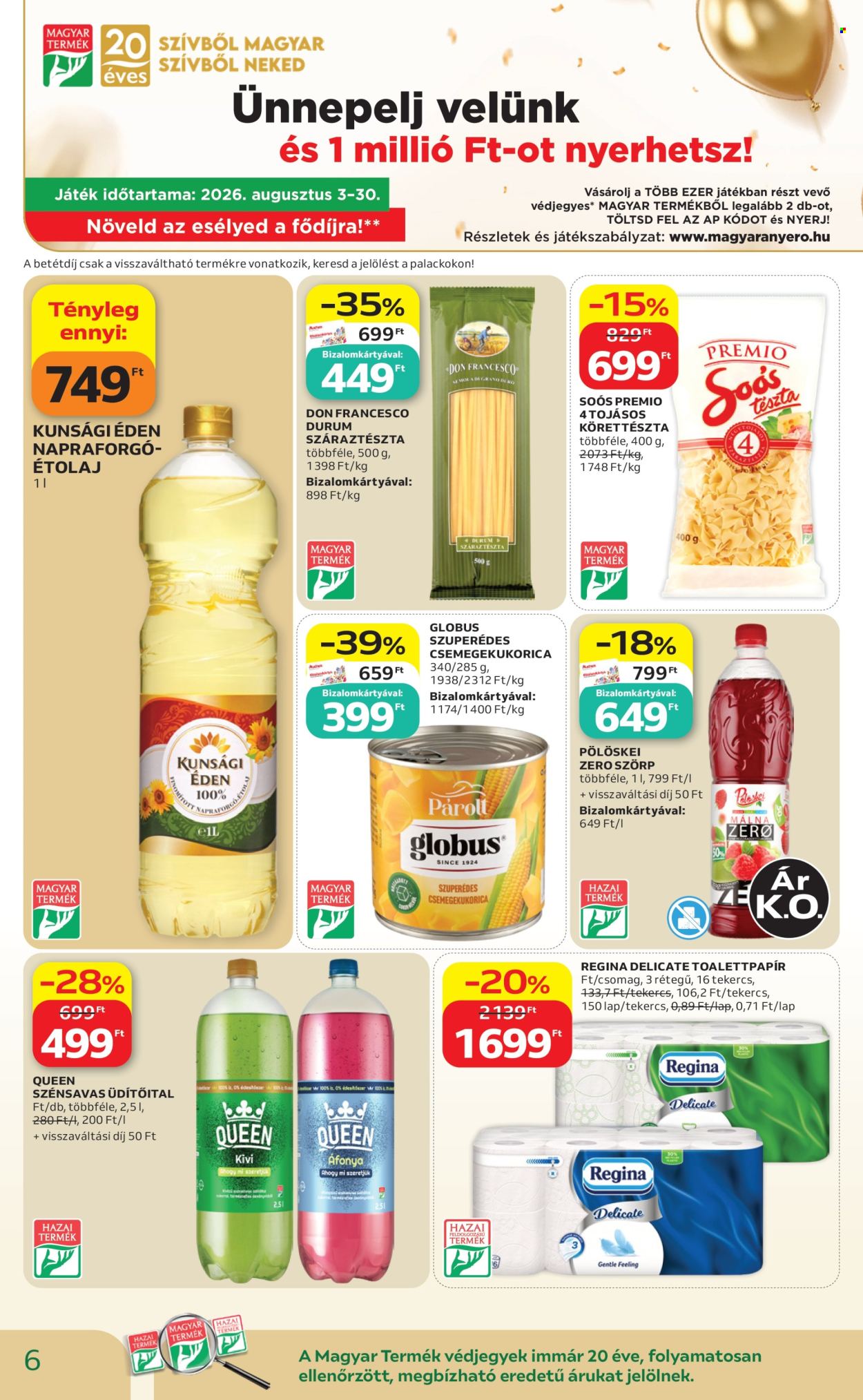 Auchan akciós újság érvényes:  - 2026.08.21 - 2026.09.02. 6. oldal Oldal 6