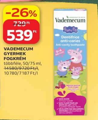 VADEMECUM GYERMEK FOGKRÉM