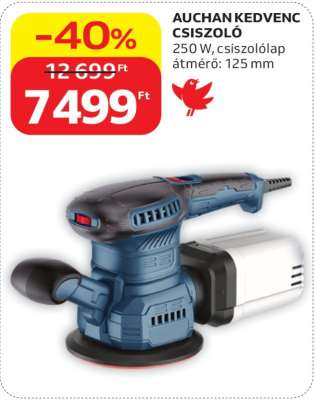 AUCHAN KEDVENC CSISZOLÓ