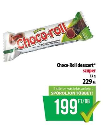 Choco-Roll desszert