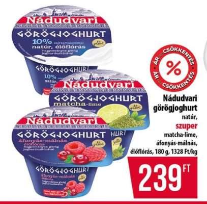 Nádudvari görögjoghurt