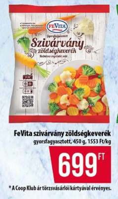 Fevita Szivárvány zöldségkeverék
