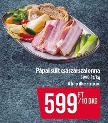 Pápai sült császárszalonna