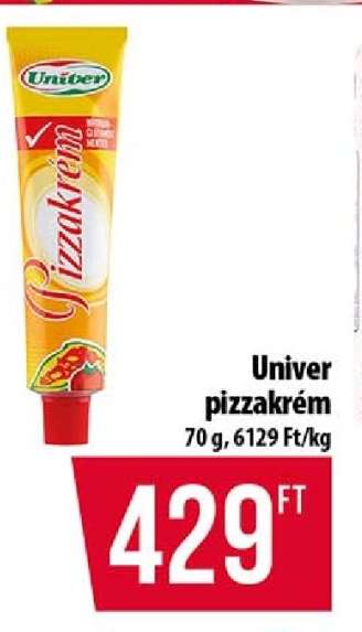 UNIVER Pizzakrém