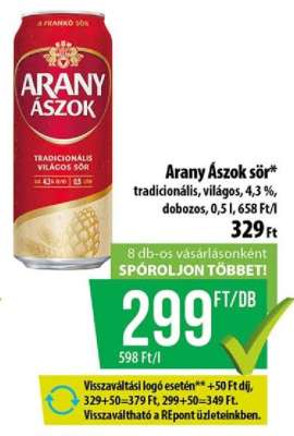 Arany Ászok sör