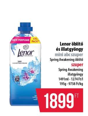 Lenor Öblítő és Illatgyöngy