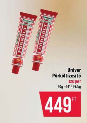 Univer Pörköltízesítő