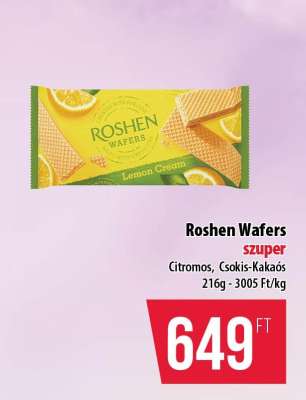 Roshen Wafers