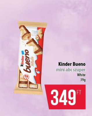Kinder Bueno White