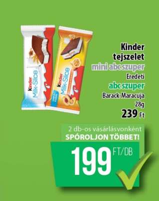 KINDER Tejszelet