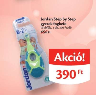 Jordan Step by Step gyerek fogkefe