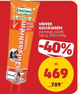 UNIVER Gulyáskrém