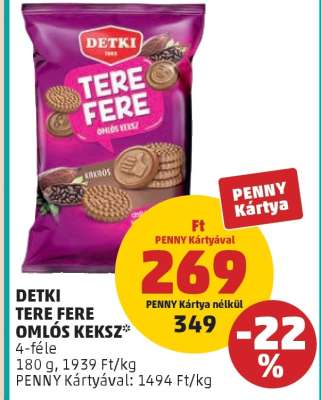 DETKI Tere Fere omlós keksz*