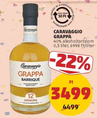 CARAVAGGIO GRAPPA