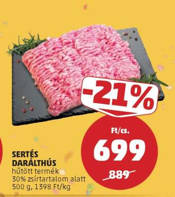 Sertés darálthús