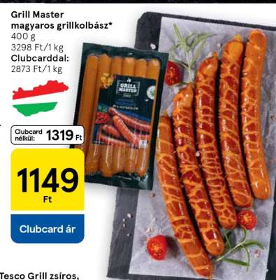 Grill Master magyaros grillkolbász