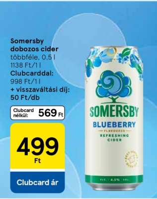 Somersby dobozos cider