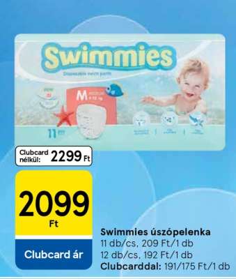 Swimmies úszópelenka