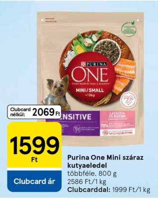 Purina One Mini Száraz Kutyaeledel
