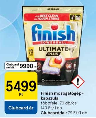 FINISH Mosogatógép kapszula*