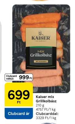 KAISER MIX GRILLKOLBÁSZ
