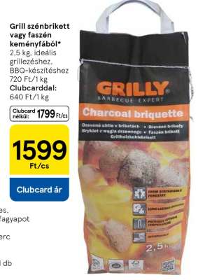 Grill szénbrikett vagy faszén keményfából